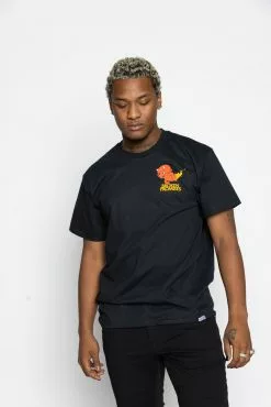 BROKEN PROMISES Shirts Play With Fire SST Black - BP X Hot Stuff