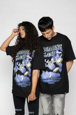 BROKEN PROMISES Shirts Self Reflection Tee Black