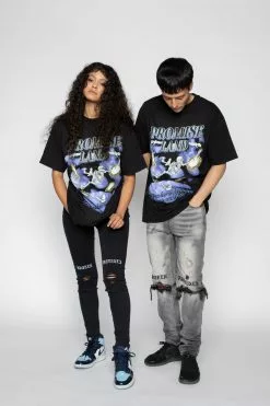 BROKEN PROMISES Shirts Self Reflection Tee Black