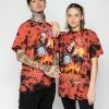 CASH Max Volume Tie Dye Tee Red/Black Shirts