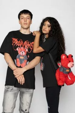 BROKEN PROMISES Shirts Damien S/S Tee Blk