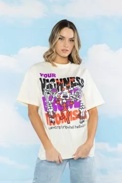 BROKEN PROMISES Love Trip Tee Natural - BPxYH