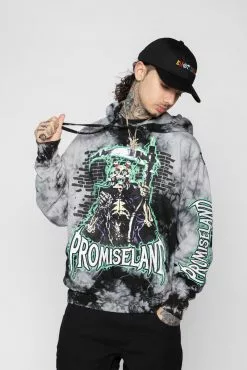 CASH Auxiliary Shock Tie Dye Hoodie Hoodies