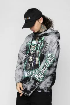 CASH Auxiliary Shock Tie Dye Hoodie Hoodies
