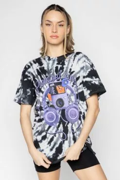 CASH Playlist Tie Dye Tee