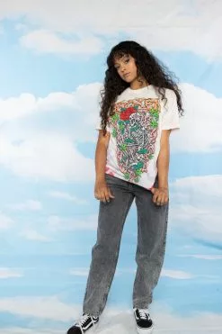 BROKEN PROMISES Up In Smoke V-Dye S/S Tee - BPxYH Shirts