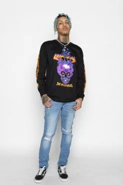 BROKEN PROMISES Shirts Shoot Your Shot L/S Black