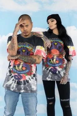 BROKEN PROMISES Serpent's Kiss V-Dye Tee - BPxYH Shirts