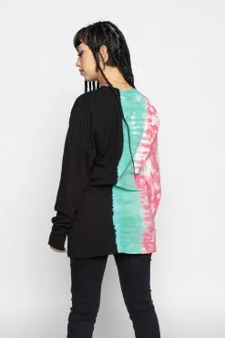 CASH Shirts Wave Logo Tri-Color L/S