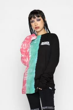 CASH Shirts Wave Logo Tri-Color L/S