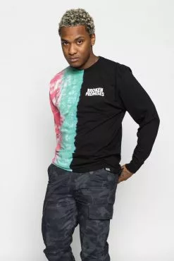 CASH Shirts Wave Logo Tri-Color L/S