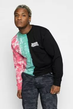 CASH Shirts Wave Logo Tri-Color L/S