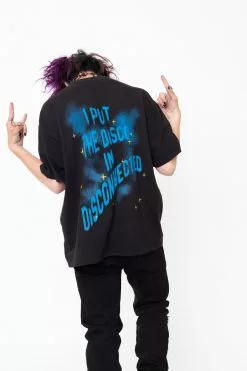 BROKEN PROMISES Shirts Disconnected Vintage Wash Tee Black