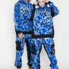 BROKEN PROMISES Demon Camo Hoodie - Blue Hoodies