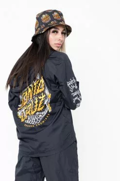 BROKEN PROMISES BP X SC Boneyard Windbreaker Black Outerwear