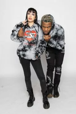 CASH Love Feels Like Tie Dye Hoodie Hoodies