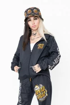 BROKEN PROMISES BP X SC Boneyard Windbreaker Black Outerwear