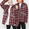 BROKEN PROMISES Emotional Quilted Flannel Jacket