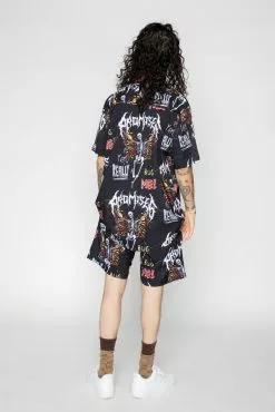 BROKEN PROMISES Buggerfly Shorts Black