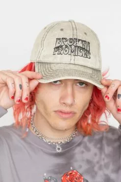 BROKEN PROMISES Fangs Dad Hat Headwear