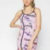 BROKEN PROMISES Womens Dragonflies Tank Dress