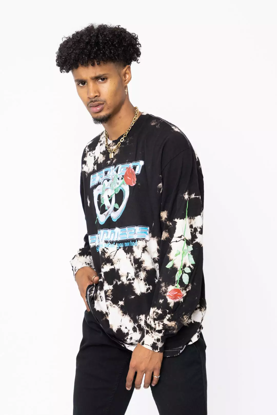 CASH Handcuff Bleach Dye L/S