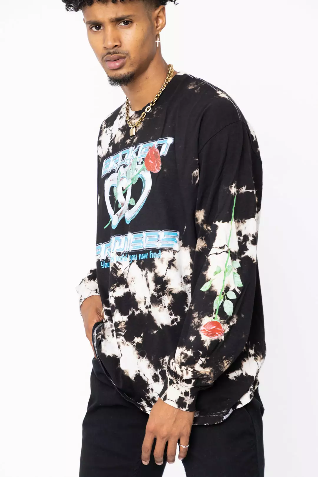 CASH Handcuff Bleach Dye L/S