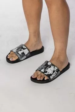 BROKEN PROMISES Arcade Mode Slides Black