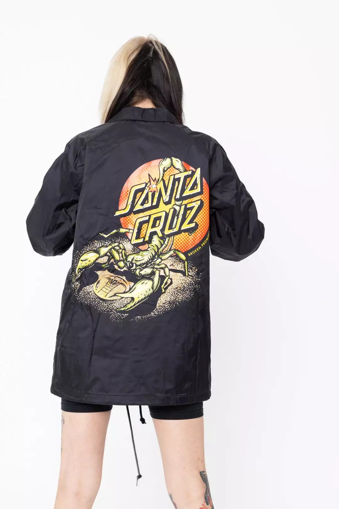 BROKEN PROMISES BP X SC Stinger Coaches Jacket Blk