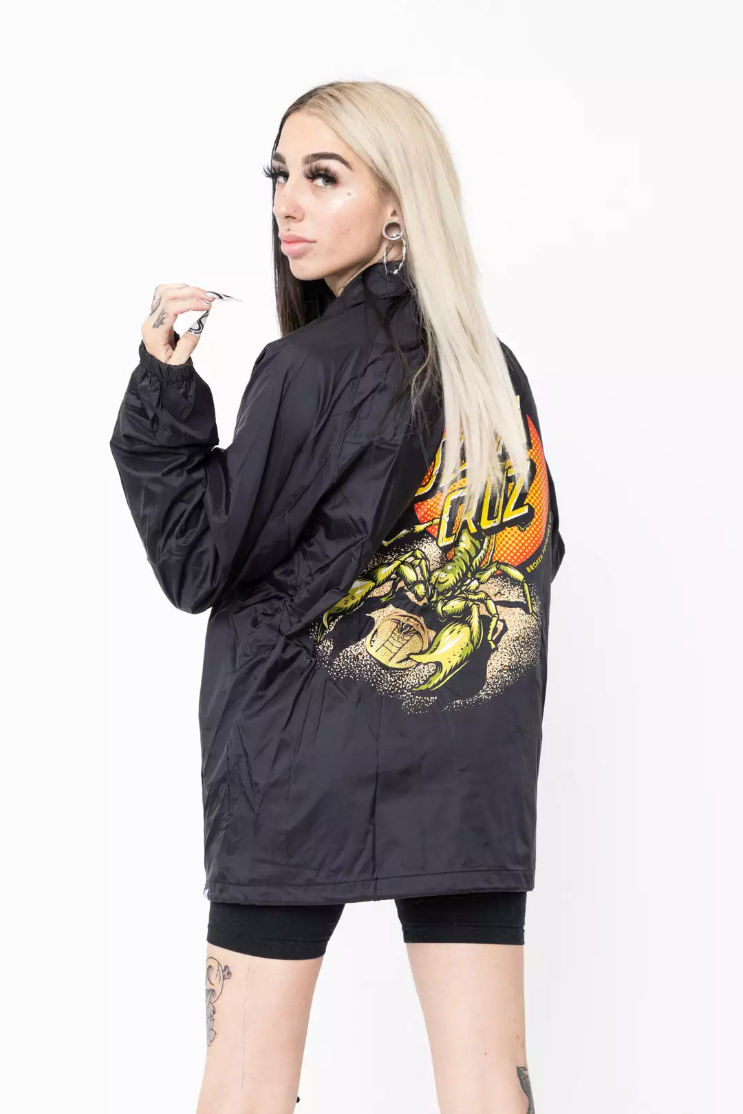 BROKEN PROMISES BP X SC Stinger Coaches Jacket Blk