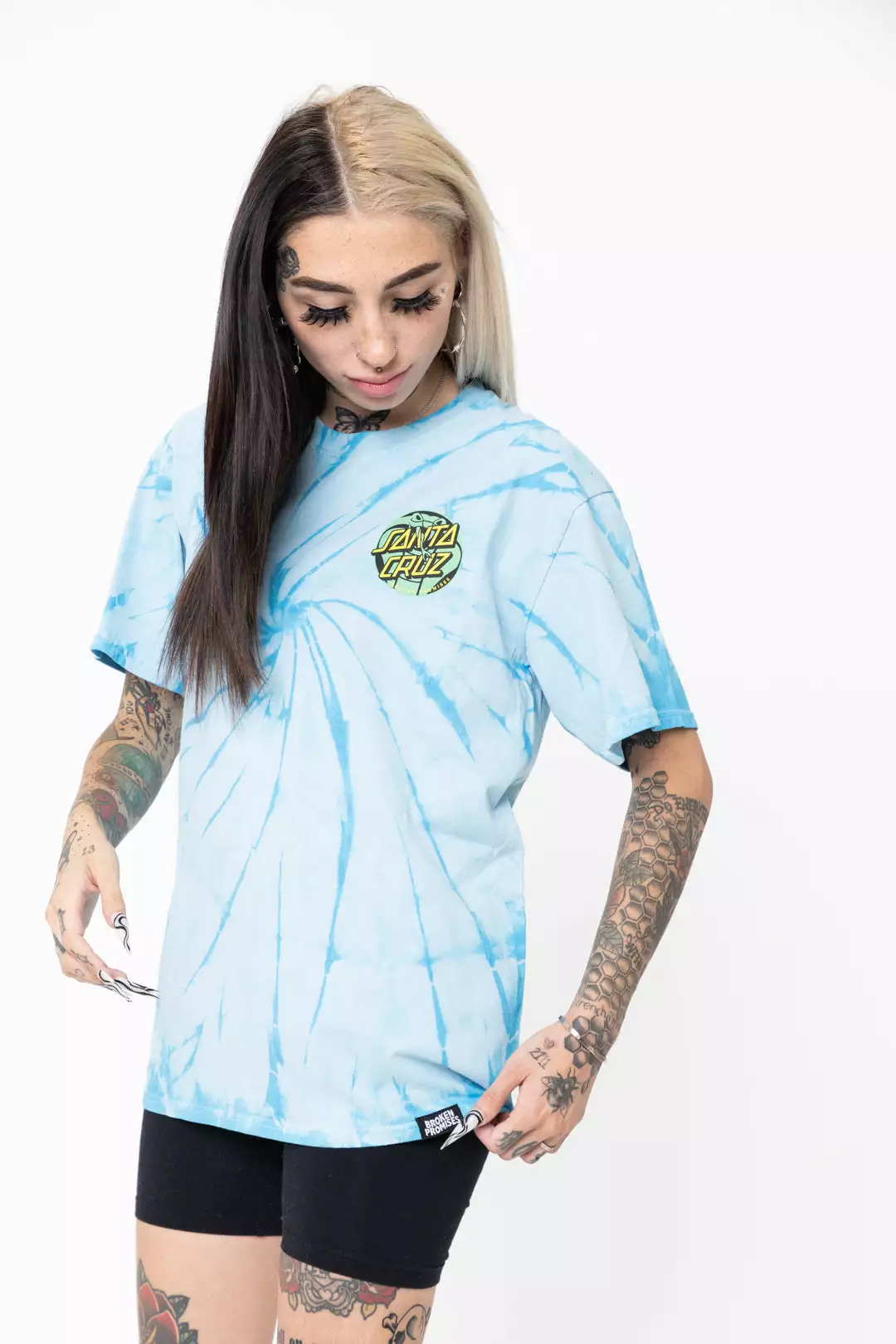 BROKEN PROMISES BP X SC Coastline Blue TD Tee