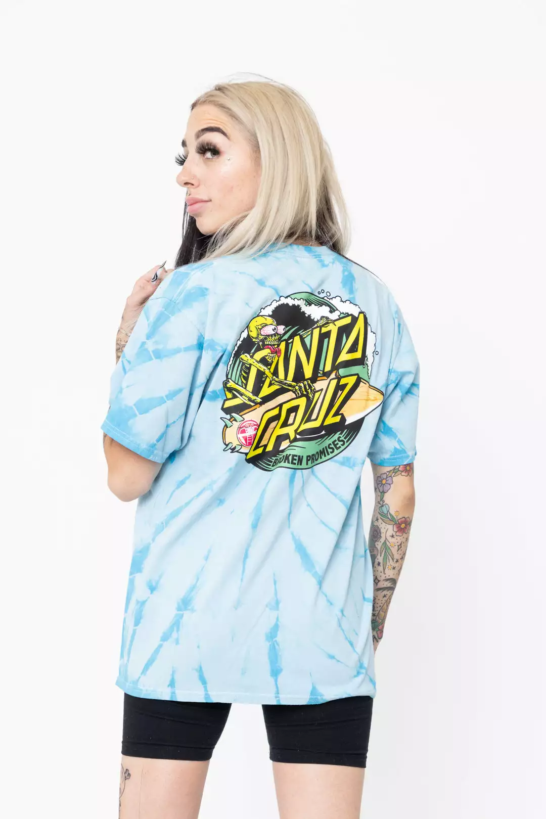 BROKEN PROMISES BP X SC Coastline Blue TD Tee