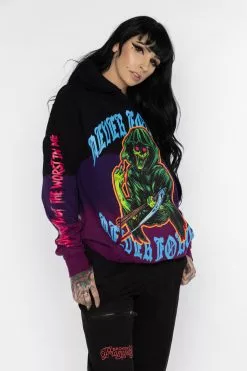 BROKEN PROMISES Hoodies Grave Goblin Dip Dye Hoodie