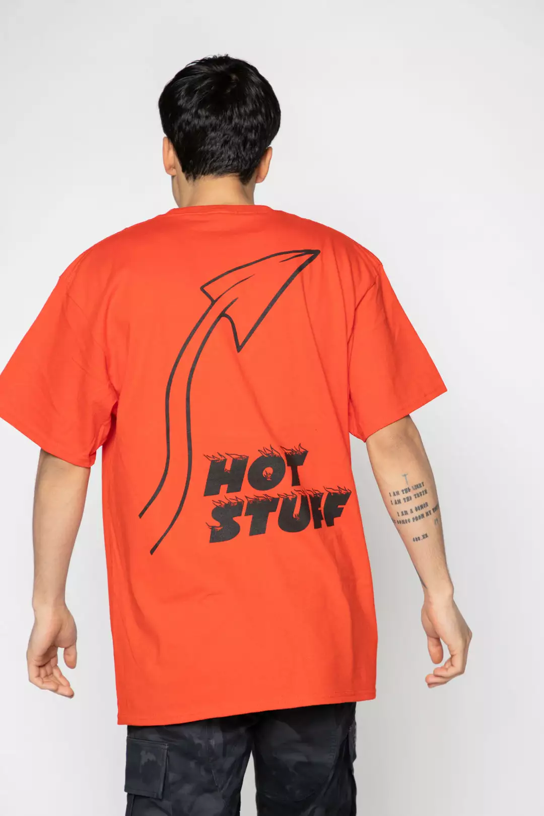 BROKEN PROMISES Shirts Teardrop Tee Red - BP X Hot Stuff