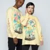 BROKEN PROMISES Lovely Decay L/S Yellow Shirts