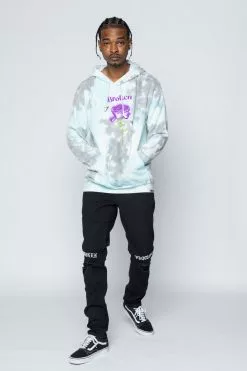 CASH Happy On The Outside Crystal Wash Hoodie Hoodies