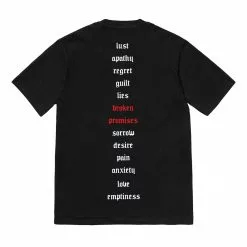 BROKEN PROMISES Shirts Feels Anime Tee Black