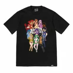 BROKEN PROMISES Shirts Feels Anime Tee Black