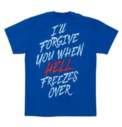 BROKEN PROMISES Froze Over Tee Royal Shirts