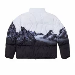BROKEN PROMISES Glacier Cold Puffer Jacket (Black/White)