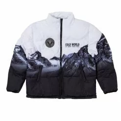 BROKEN PROMISES Glacier Cold Puffer Jacket (Black/White)