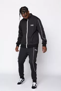 BROKEN PROMISES Graveyard Track Jacket Black Sets