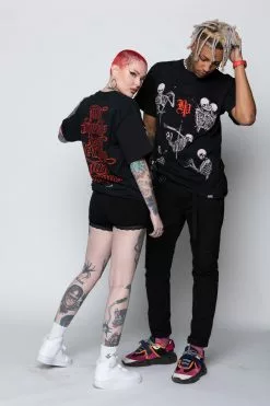 BROKEN PROMISES Become Demons SST Blk Shirts