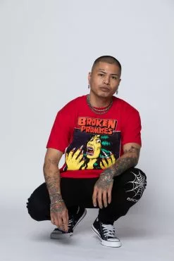 BROKEN PROMISES Nail Biter SST Red