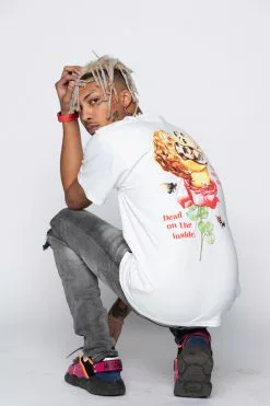 BROKEN PROMISES Shirts Happy On The Outside S/S White