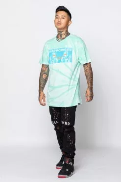 BROKEN PROMISES Eye To Eye Tie Dye Tee