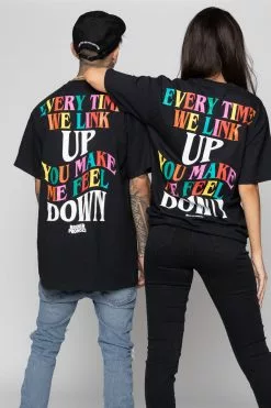 CASH Up's And Down's Tee Black