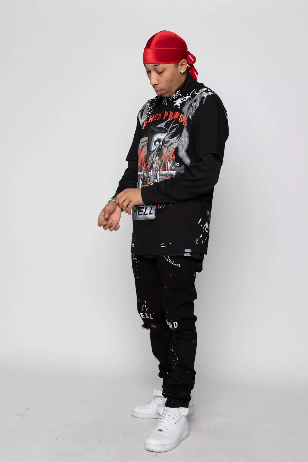 CASH Gates Of Hell AOP Tee