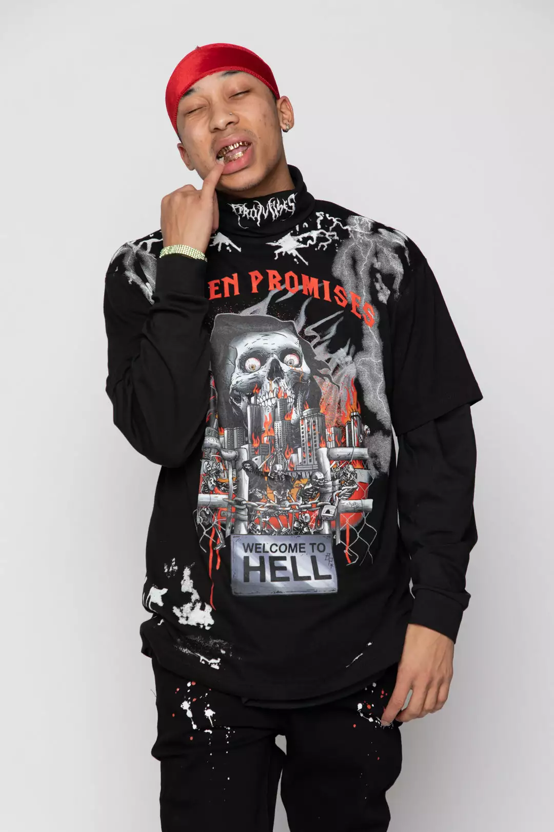 CASH Gates Of Hell AOP Tee