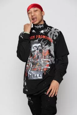 CASH Gates Of Hell AOP Tee